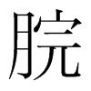 脘的韓國明朝體