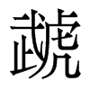 虣的香港明體