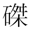 磔的韓國明朝體